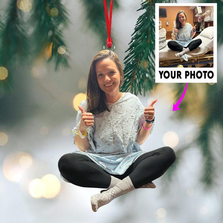 Personalized Photo Ornament, Perfect Gift for Love One