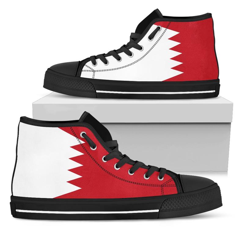Bahrain High Top Shoes Original Flag