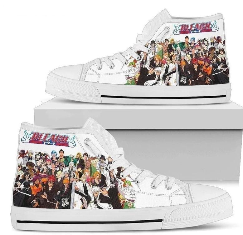 Characters Bleach Sneakers High Top Shoes Anime High Top Shoes