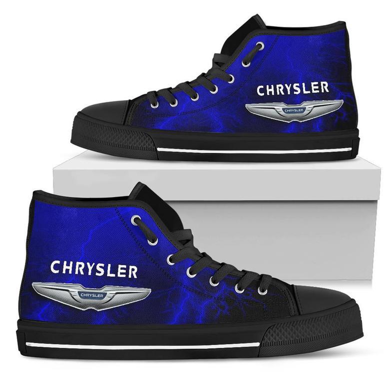 Chrysler Thunder High Top Shoes Blue