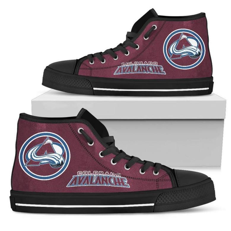 Circle Logo Colorado Avalanche High Top Shoes