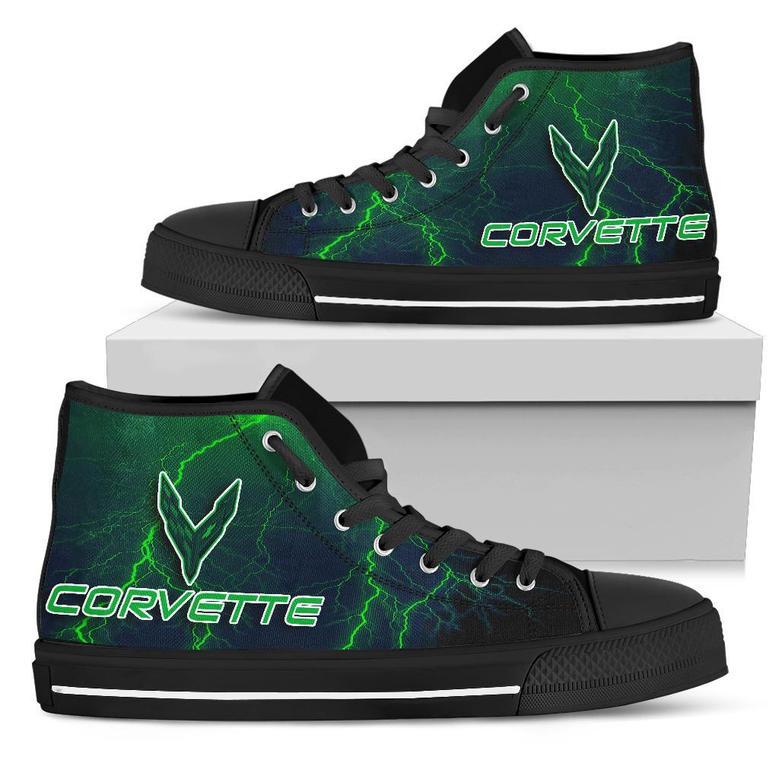 Corvette Thunder High Top Shoes Green