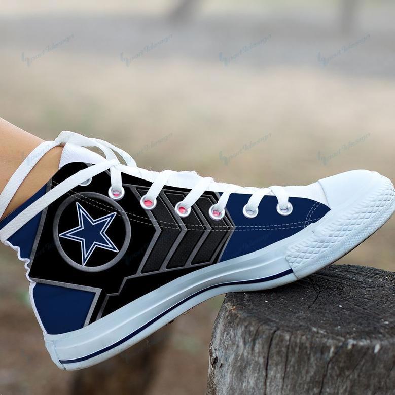 Dallas Cowboys High Top Shoes