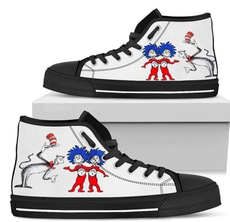 Dr Seuss and Thing Thing Sneakers High Top Shoes High Top Shoes