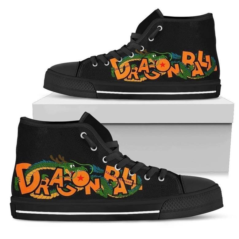 Dragon Ball Sneakers High Top Shoes For Anime Fan High Top Shoes