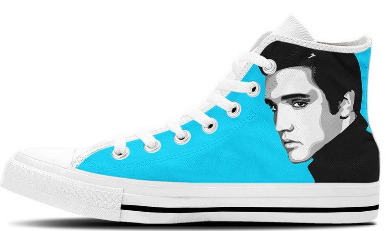Elvis Presley High Tops Canvas Shoes