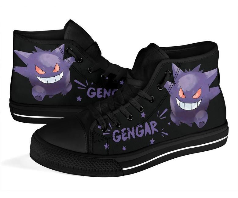 Gengar Sneakers Pokemon High Top Shoes High Top Shoes