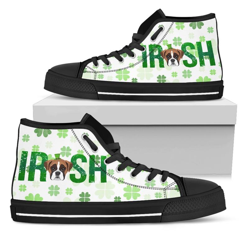 Irish Boxer High Top Shoes