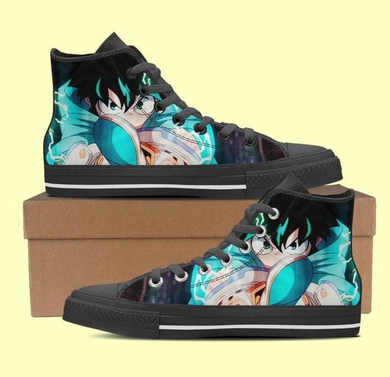 Izuku My Hero Academia High Top Shoes