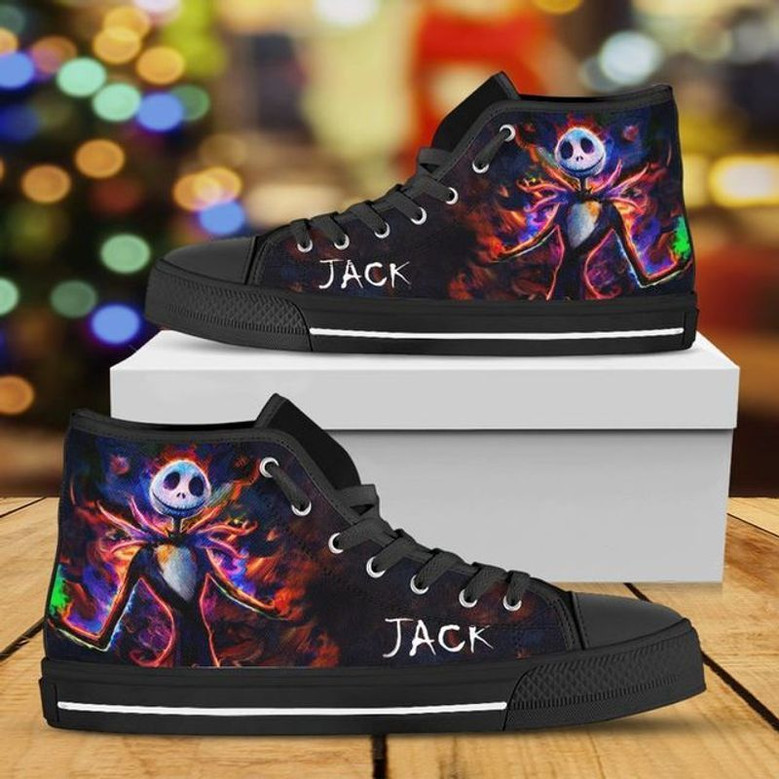 Jack skellington high tops hotsell