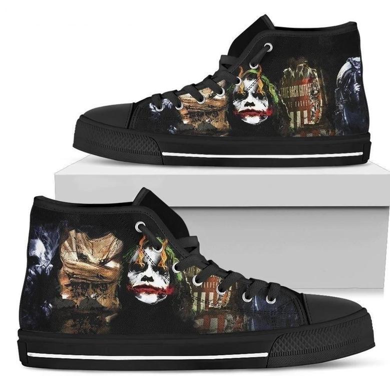 Joker High Top Shoes Sneakers Fan Gift Idea High Top Shoes