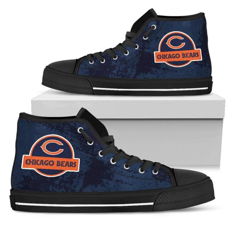 Jurassic Park Chicago Bears High Top Shoes