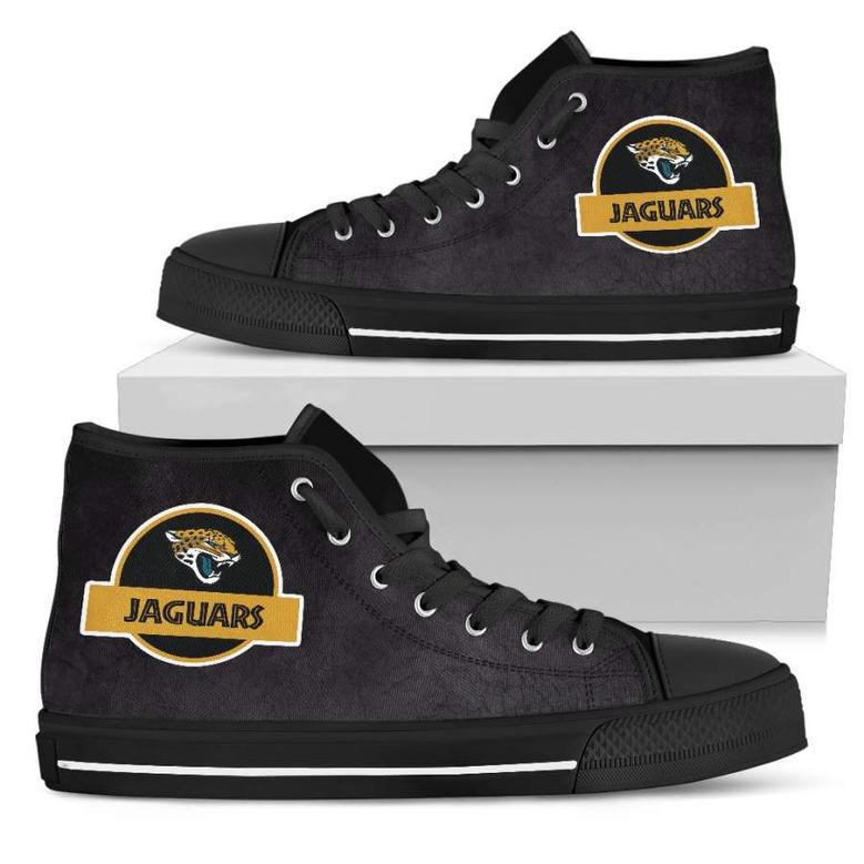 Jurassic Park Jacksonville Jaguars High Top Shoes