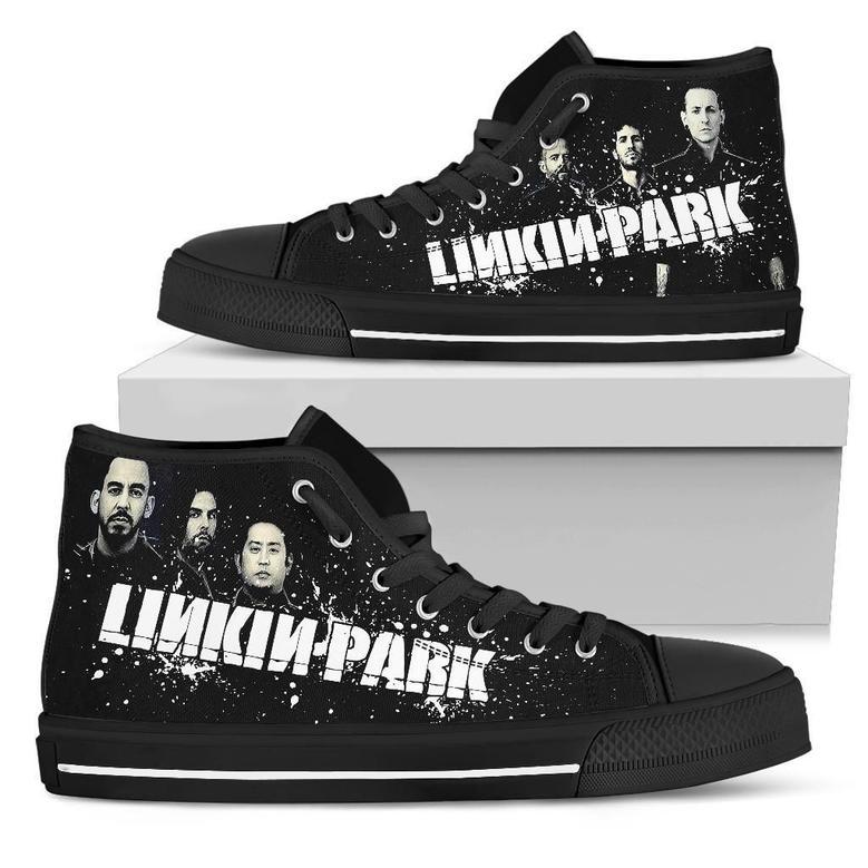 Linkin Park Sneakers Rock Band High Top Shoes Fan High Top Shoes