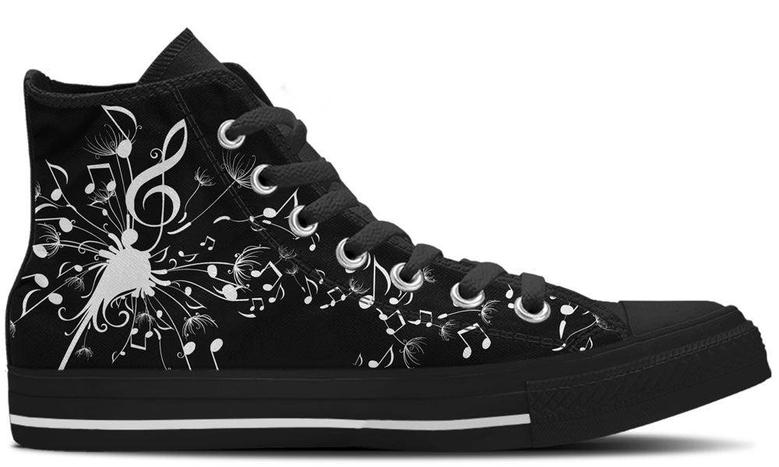 Melodious High Top Canvas Shoes