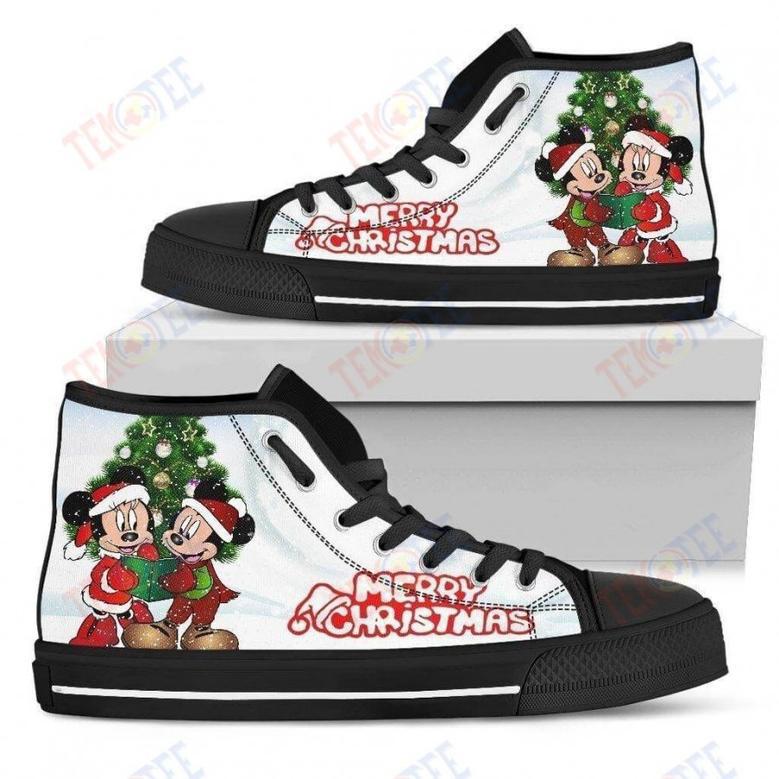 Mens Womens Mickey High Top Shoes