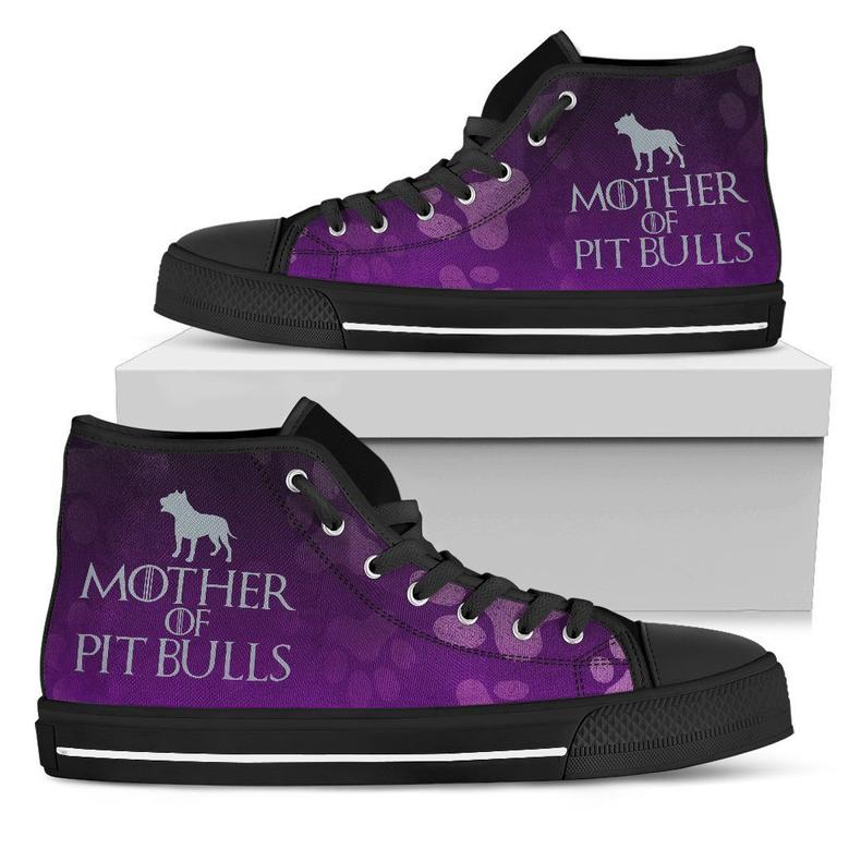 Mother Of Pit Bulls High Top Shoes