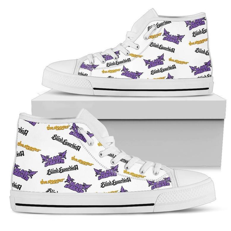 Music Band Shoes Blind Guardian Black Sabbath High Top Sneakers High Top Shoes