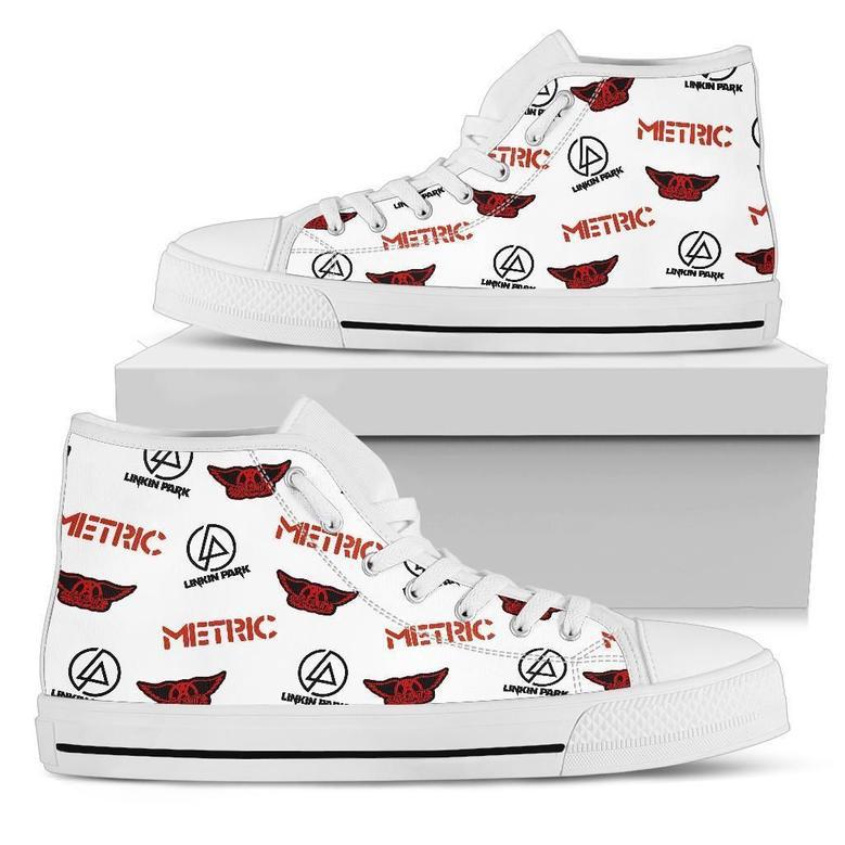 Music Band Shoes Linkin Park Metric High Top Sneakers High Top Shoes