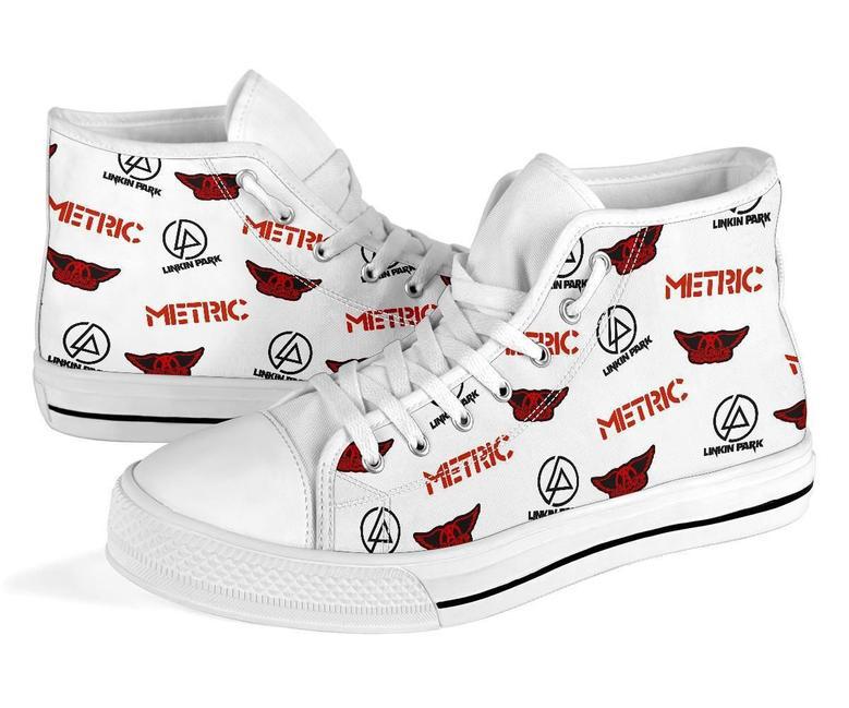 Music Band Shoes Linkin Park Metric High Top Sneakers High Top Shoes