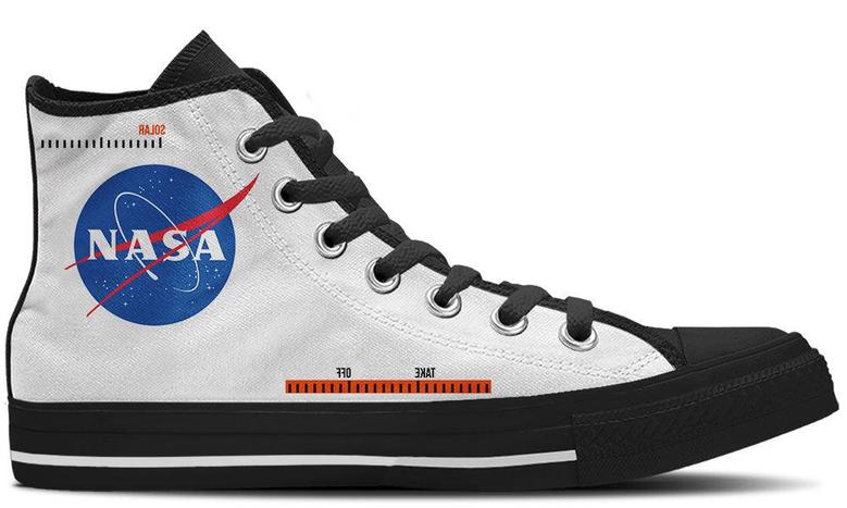 NASA High Tops Canvas Shoes