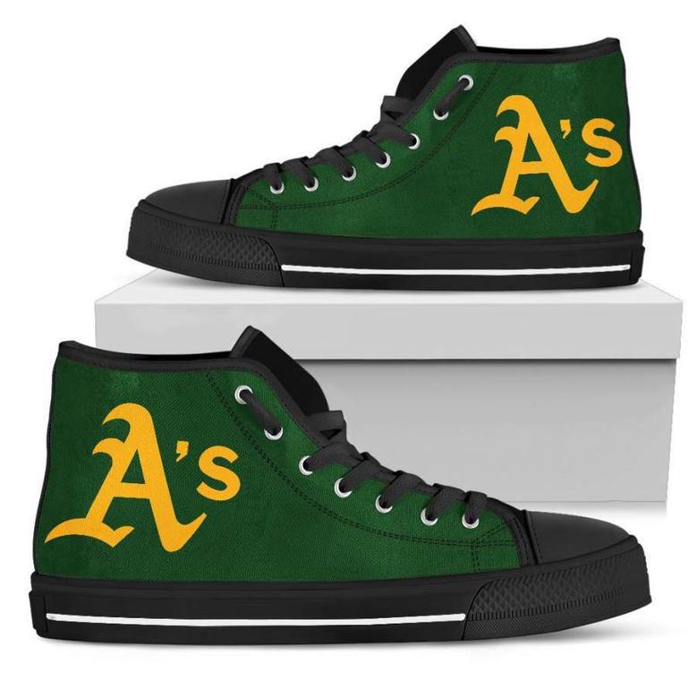 Oakland Athletics High Top Shoes Sneakers