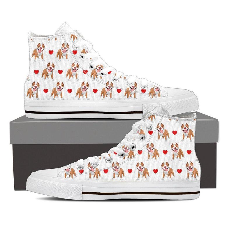 Pit Bull Love High Top Shoes Sneakers