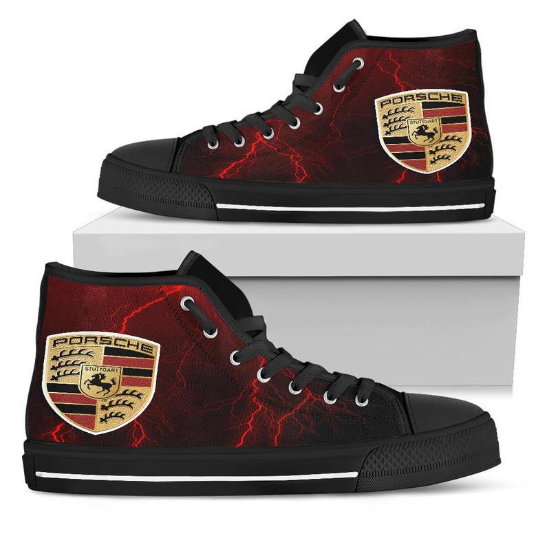 Porsche Thunder High Top Shoes Red