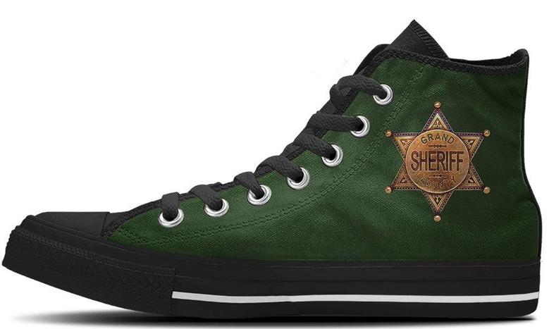Sheriff High Tops Canvas Shoes