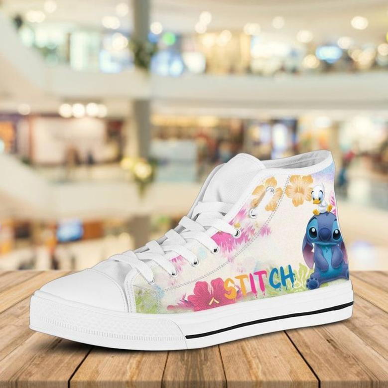 Stitch High Top Shoes