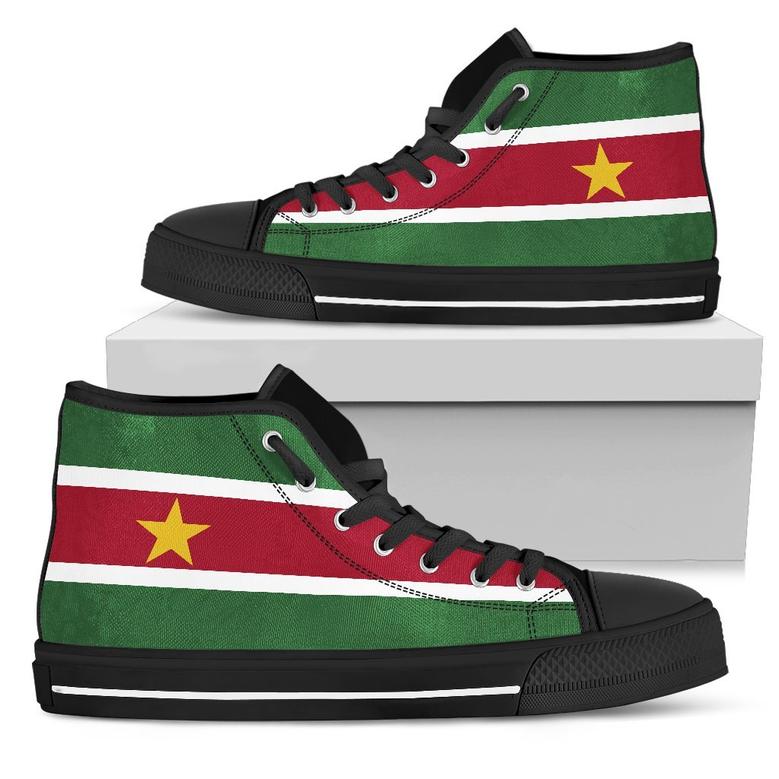 Suriname High Top Shoes Original Flag