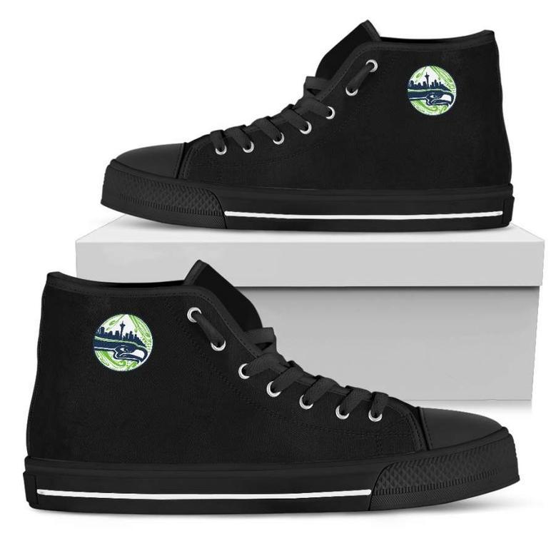 The City Seattle Seahawks High Top Shoes