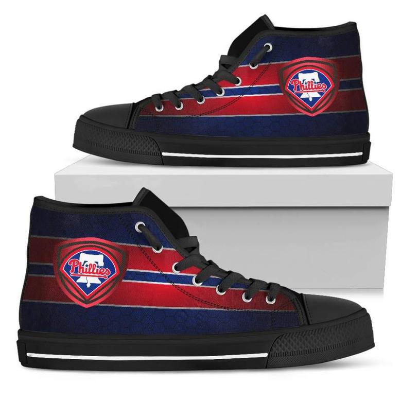 The Shield Philadelphia Phillies High Top Shoes