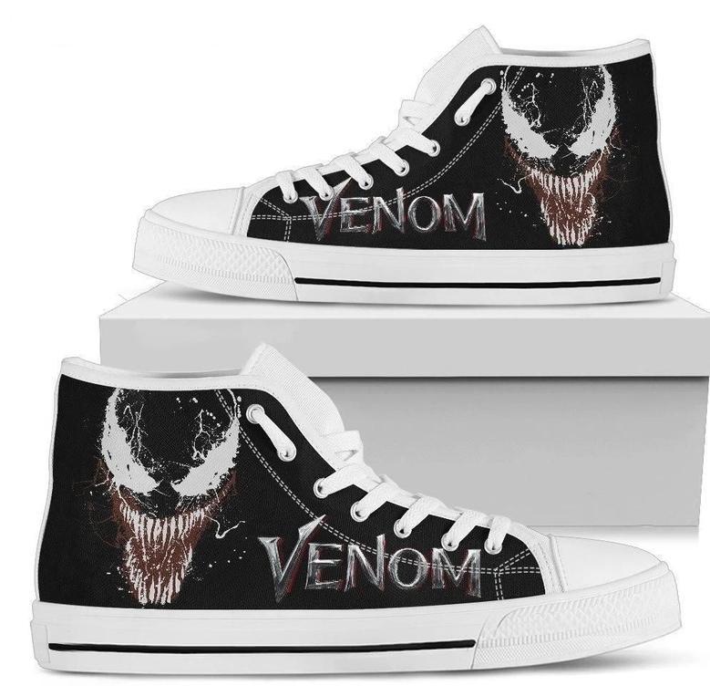 Venom Sneakers High Top Shoes Fan Gift High Top Shoes