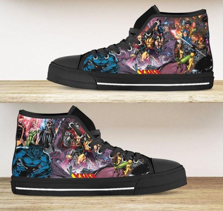 X-Men High Top Shoes