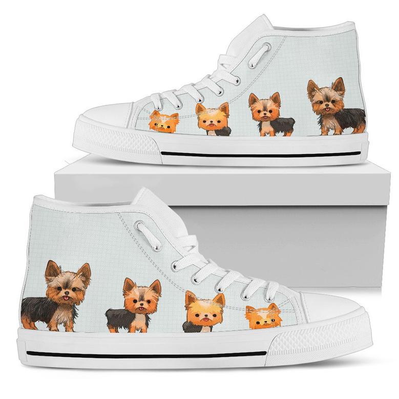 Yorkshire Terrier Women's High Top Shoes
