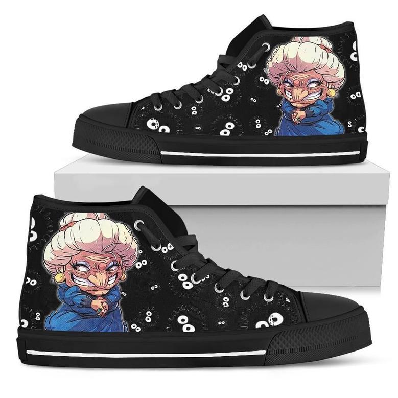 Yubaba Spirited Away Sneakers Ghibli High Top Shoes Fan High Top Shoes