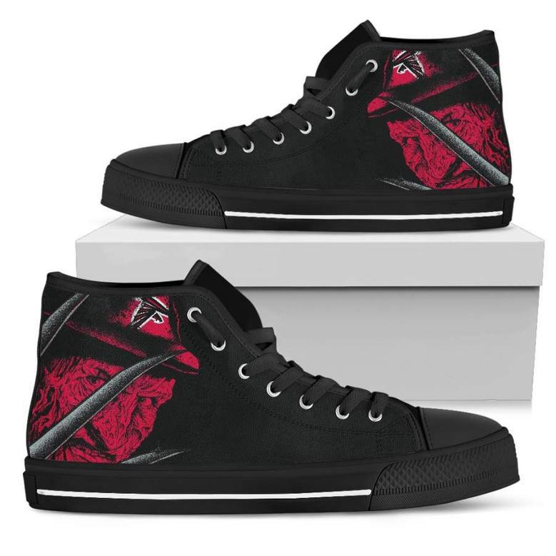 Atlanta Falcons Nightmare Freddy Colorful High Top Shoes