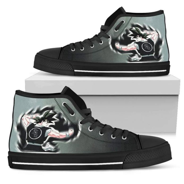 Chicago White Sox Goku Saiyan Power High Top Shoes