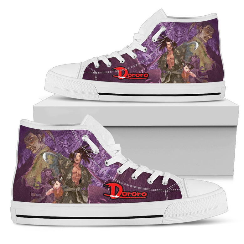 Dororo Sneakers Fighting Hyakkimaru High Top Shoes