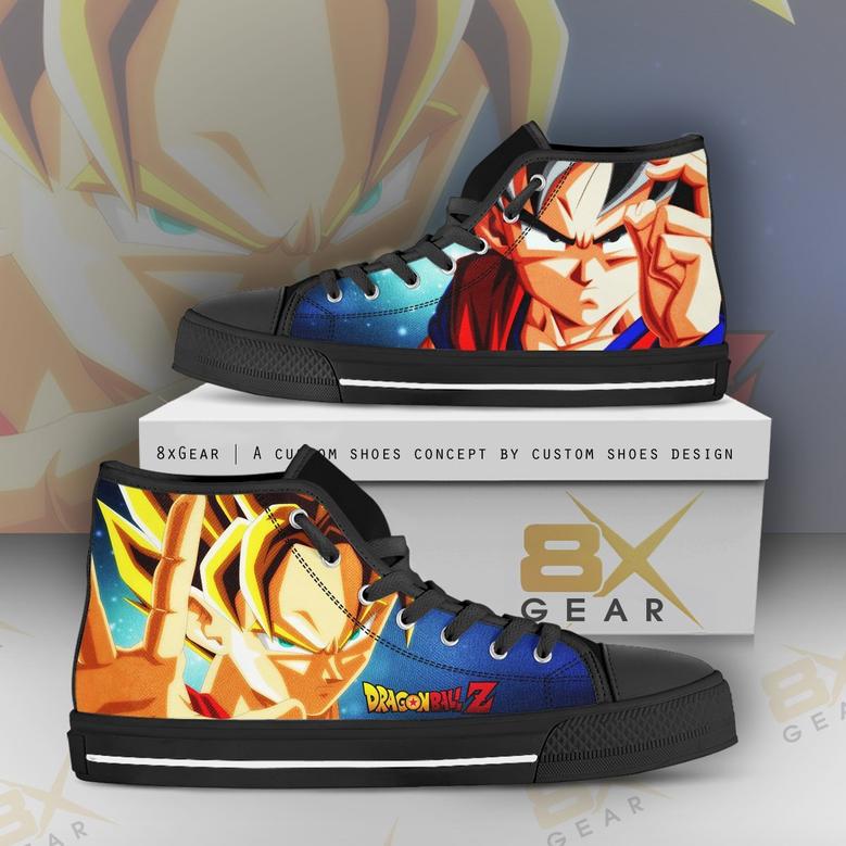 Dragon Ball Z Son Goku High Top Shoes Specical Design Gift For Fan