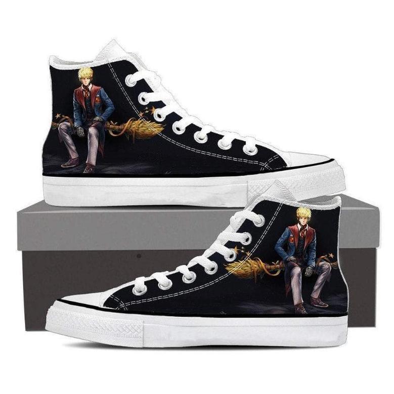 Formal Genos One Punch Man For Lovers Gift For Fan Custom Canvas High Top Shoes