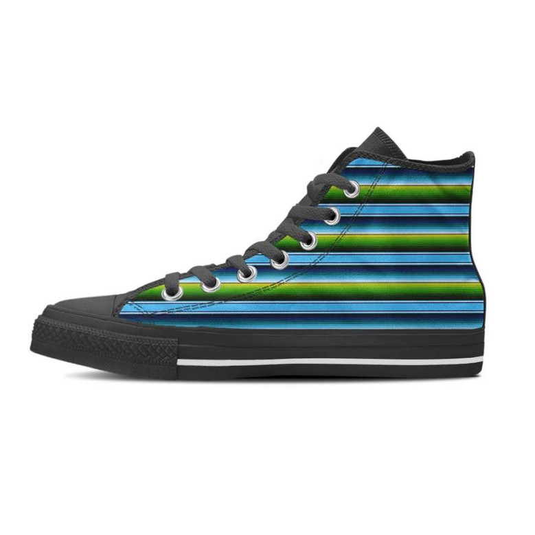Green And Blue Mexican Baja Men's Leggings main image 0