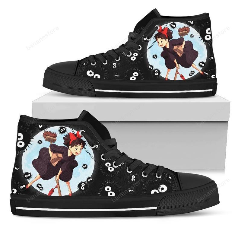 Kiki Delivery Service Sneakers Ghibli High Top Shoes Fan Gift