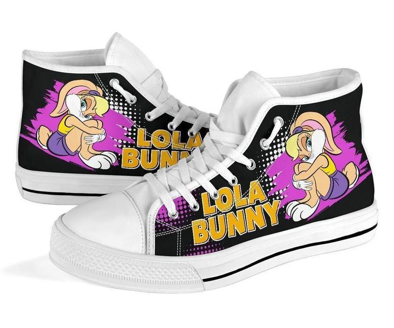 Lola Bunny Looney Tunes For Men And Women Sneakers High Top Shoes