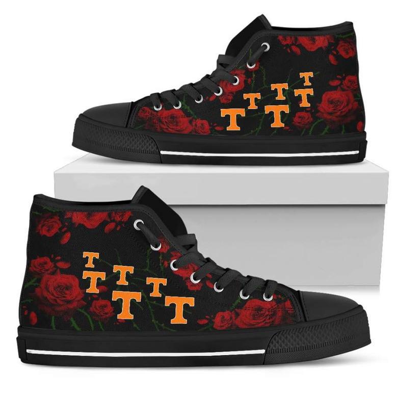 Lovely Rose Thorn Incredible Tennessee Volunteers High Top Shoes