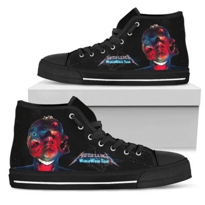 Metallica Worldwired Tour High Top Shoes Limited