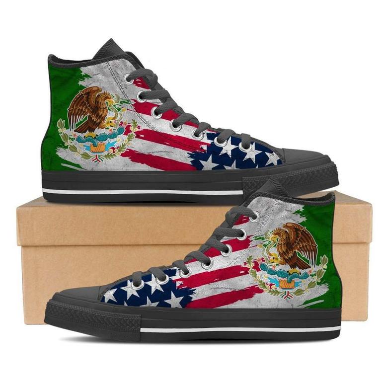 Mexican American Pride -Clearance High Top Shoes Sneakers