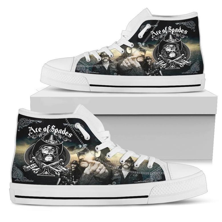 Motorhead For Men And Women Custom Canvas High Top Shoes