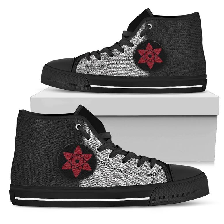 Naruto Sneakers Sharingan High Top Shoes Excellent Fan Gift